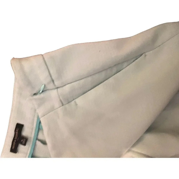 BANANA REPUBLIC AQUA MINT GREEN DRESS HIGH WAIST SUMMER SHORTS SIZE: 4 - Picture 2 of 5